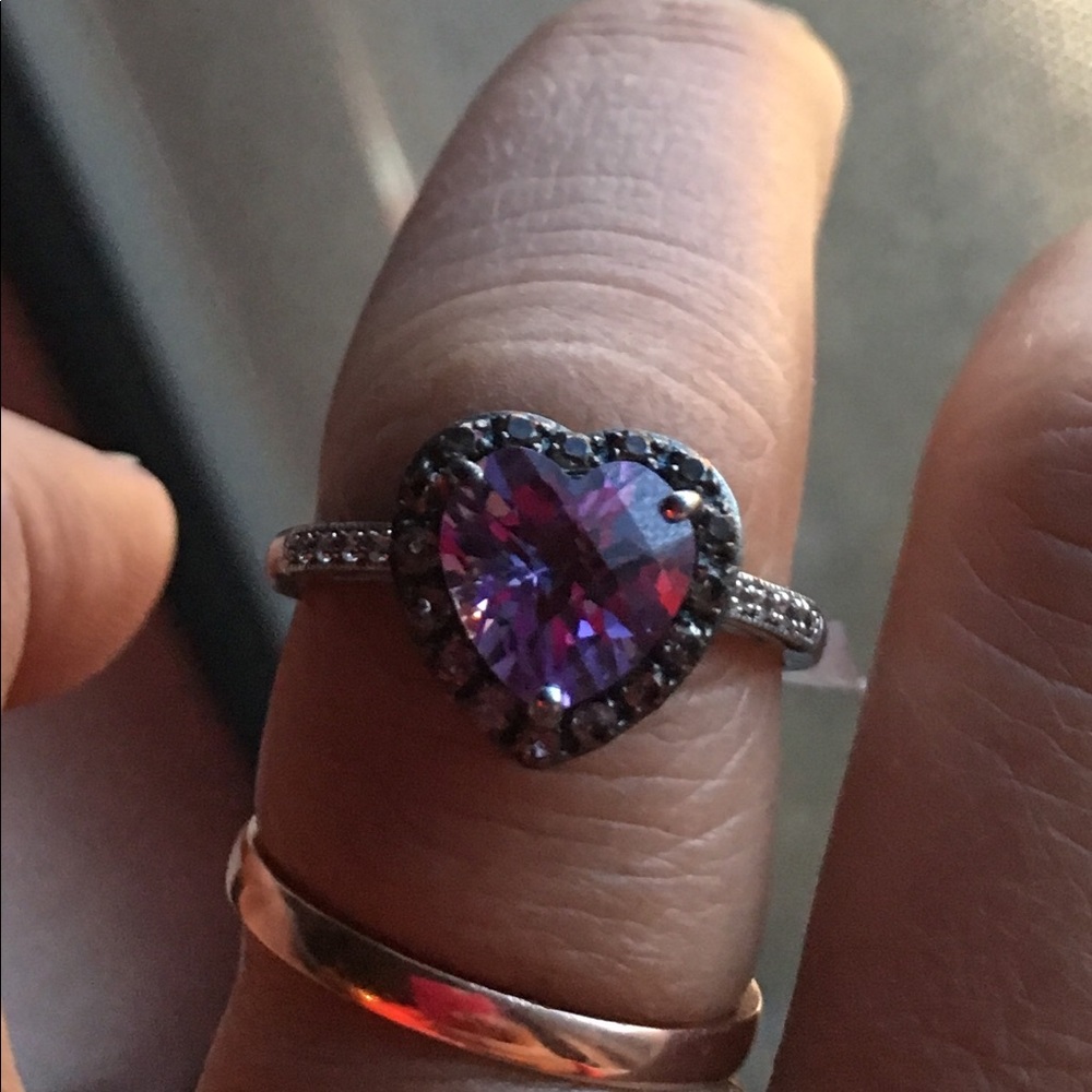 Lorenzo Amethyst & smoky quartz set Valentine’s - Picture 5 of 8